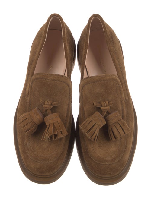Gianvito Rossi Suede Loafers