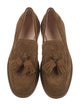 Gianvito Rossi Suede Loafers