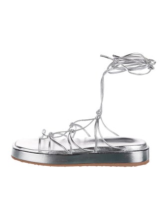 Gianvito Rossi Leather Gladiator Sandals