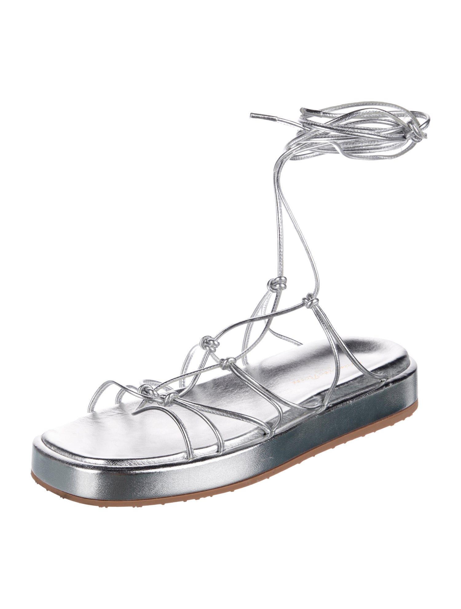 Gianvito Rossi Leather Gladiator Sandals