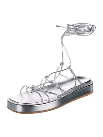 Gianvito Rossi Leather Gladiator Sandals