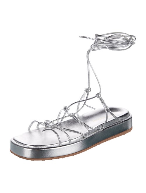 Gianvito Rossi Leather Gladiator Sandals