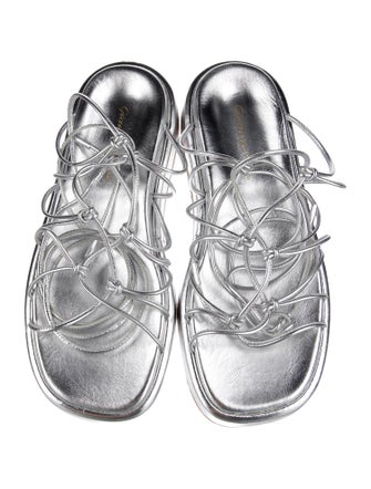 Gianvito Rossi Leather Gladiator Sandals