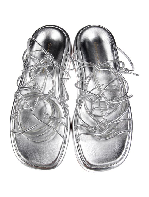 Gianvito Rossi Leather Gladiator Sandals