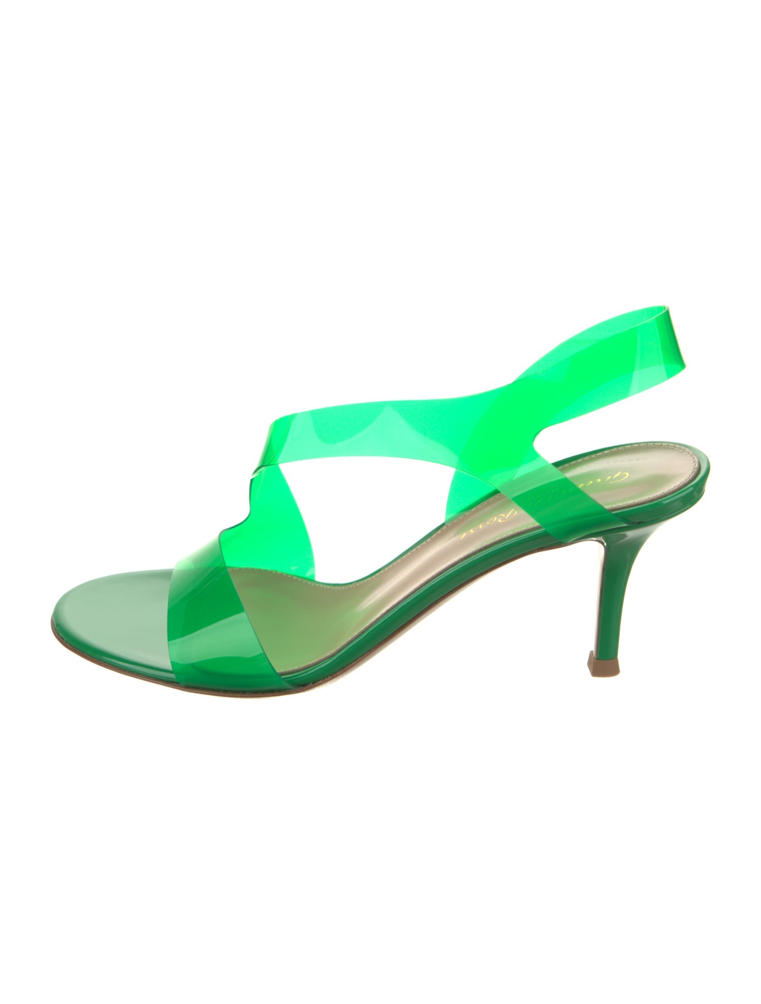 Gianvito Rossi PVC Slides w/ Tags