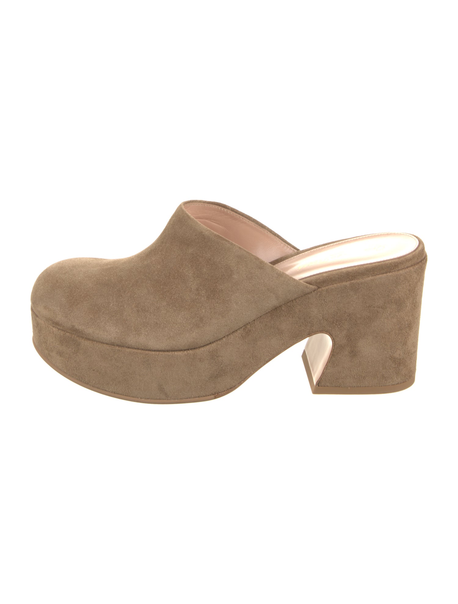 Gianvito Rossi Suede Mules