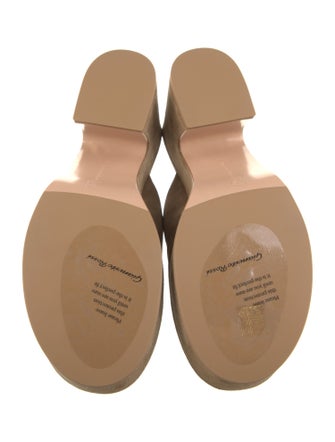 Gianvito Rossi Suede Mules