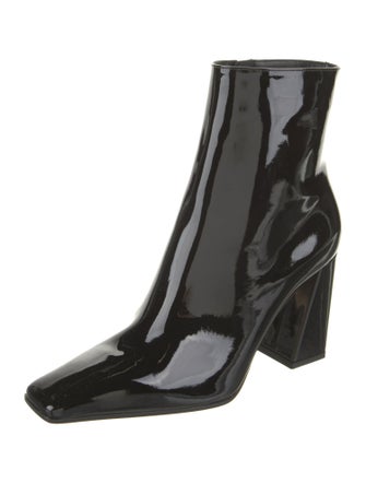 Gianvito Rossi Patent Leather Printed Boots