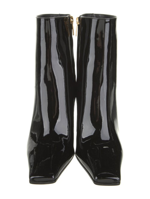 Gianvito Rossi Patent Leather Printed Boots