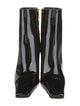 Gianvito Rossi Patent Leather Printed Boots