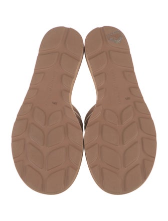 Gianvito Rossi Leather Slides