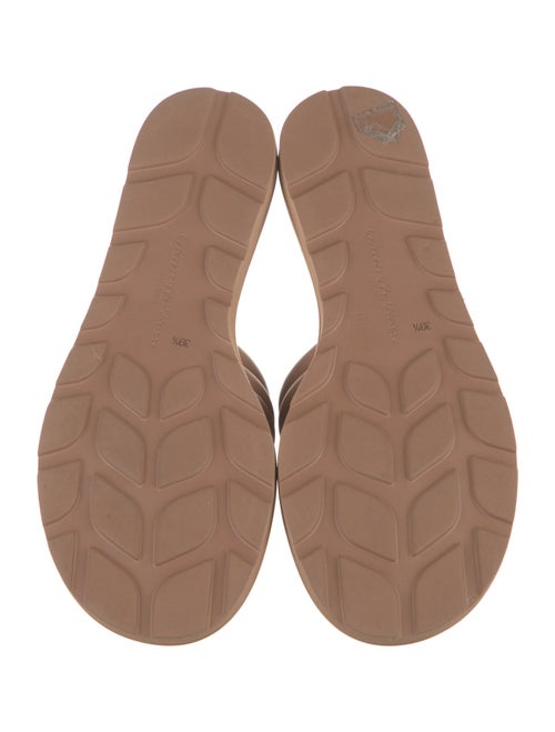 Gianvito Rossi Leather Slides