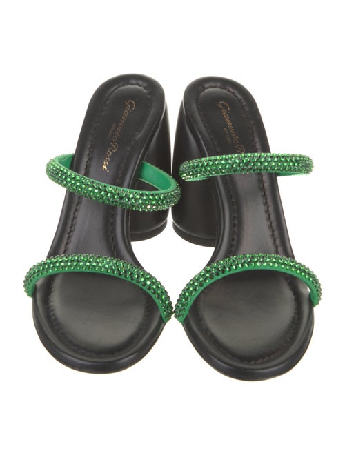 Gianvito Rossi Crystal Slides