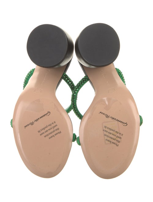 Gianvito Rossi Crystal Slides