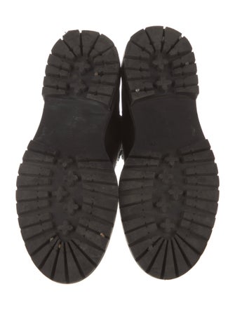 Gianvito Rossi Leather Combat Boots