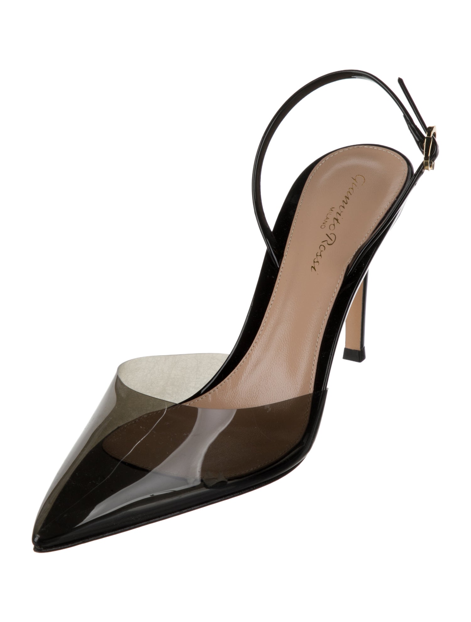 Gianvito Rossi PVC Slingback Pumps