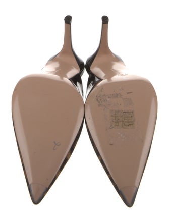 Gianvito Rossi Suede Animal Print Mules