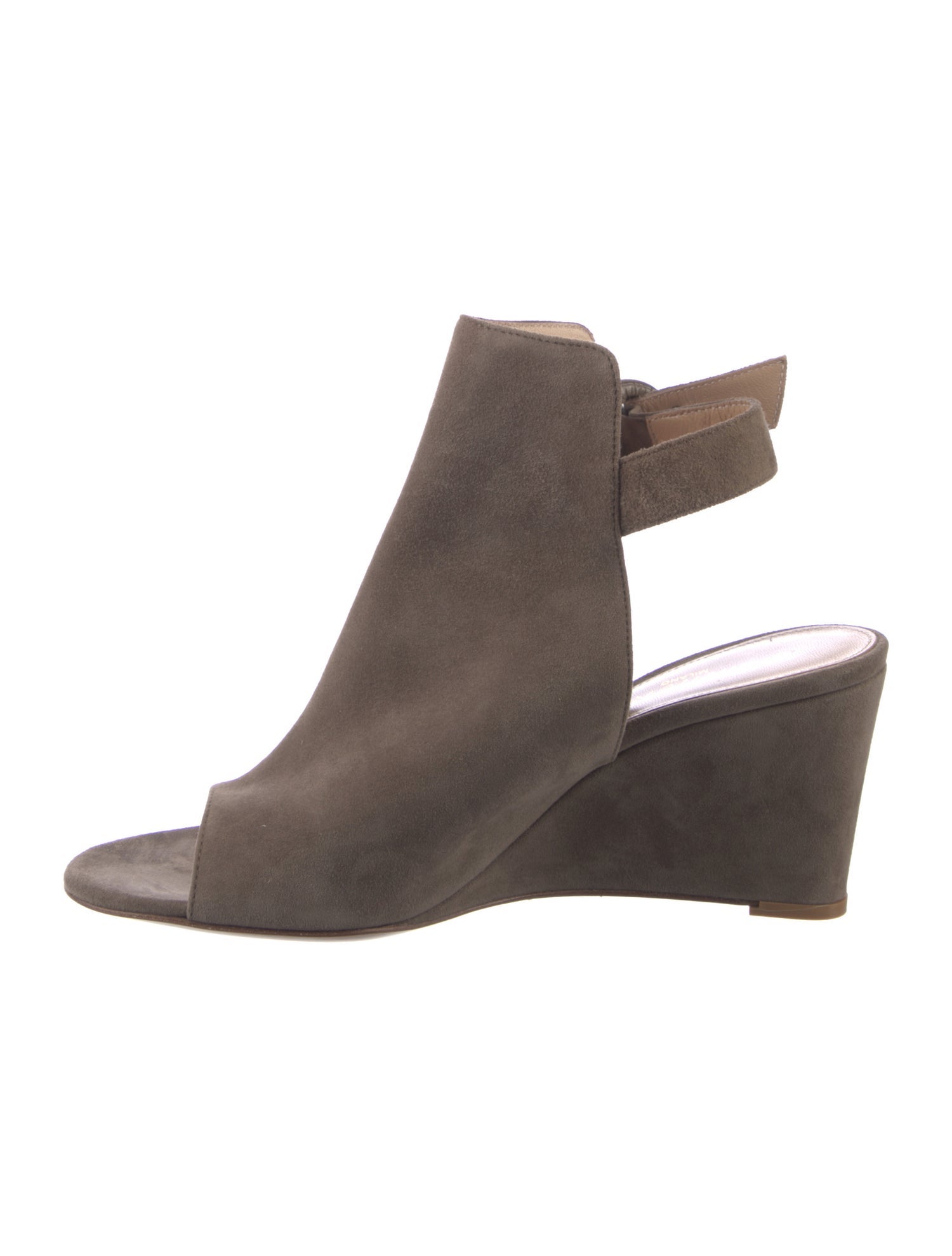 Gianvito Rossi Suede Slingback Pumps