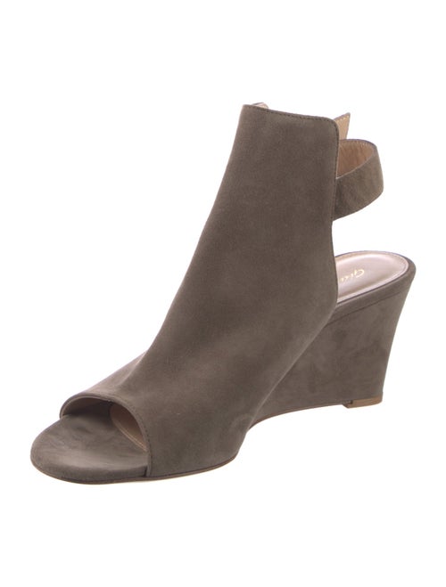 Gianvito Rossi Suede Slingback Pumps