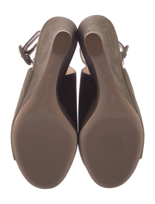 Gianvito Rossi Suede Slingback Pumps