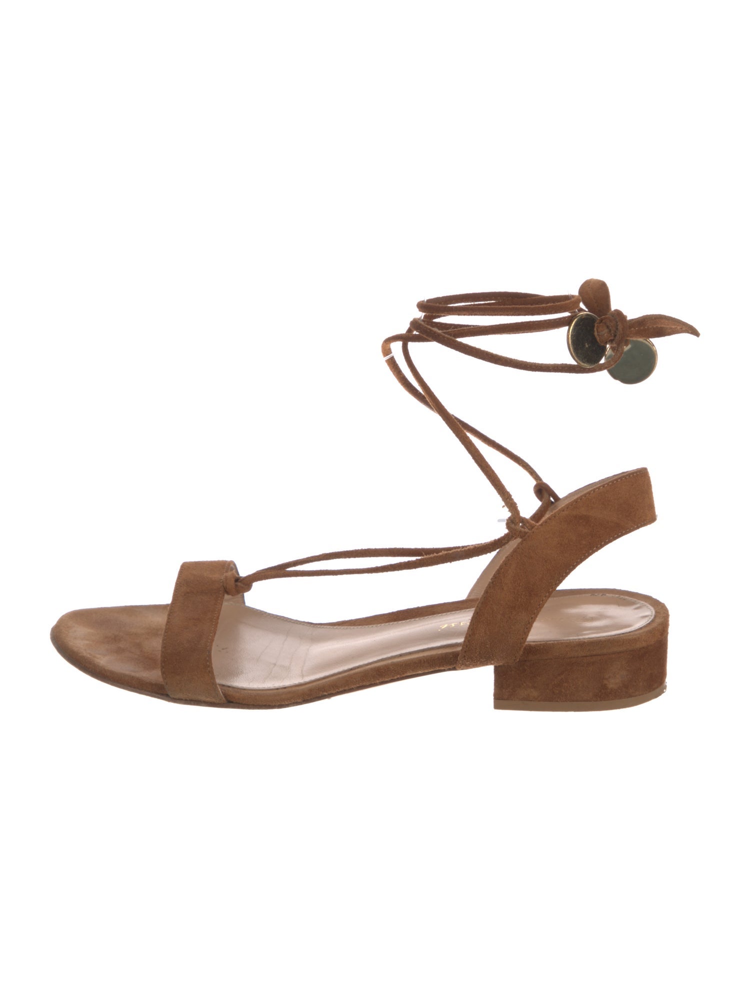 Gianvito Rossi Suede Gladiator Sandals