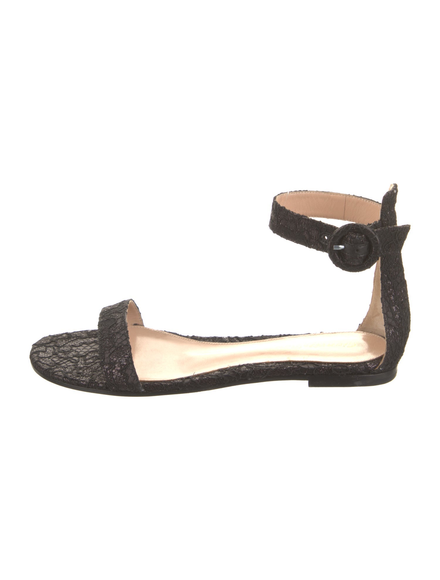 Gianvito Rossi Lace Sandals