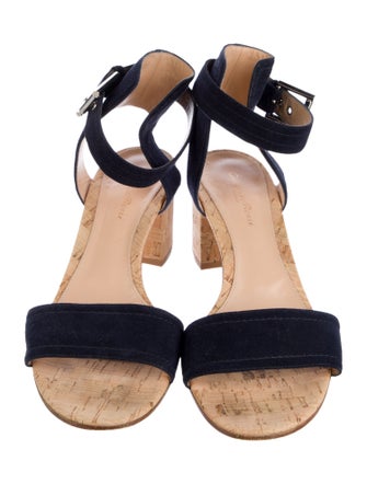 Gianvito Rossi Suede Sandals