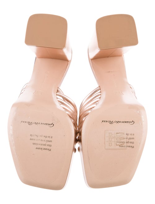 Gianvito Rossi Leather Slides