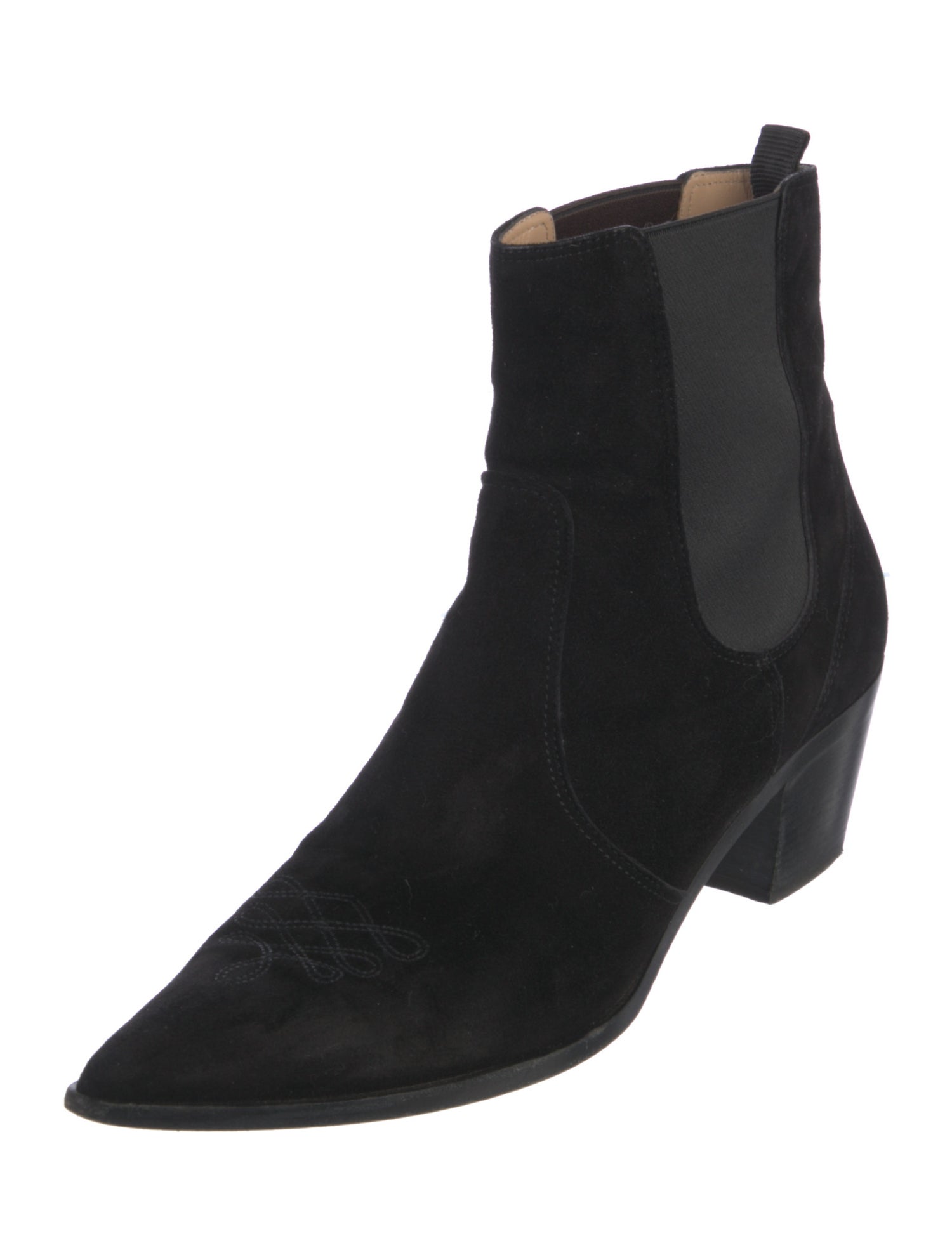 Gianvito Rossi Suede Chelsea Boots