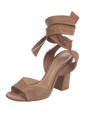 Gianvito Rossi Suede Sandals