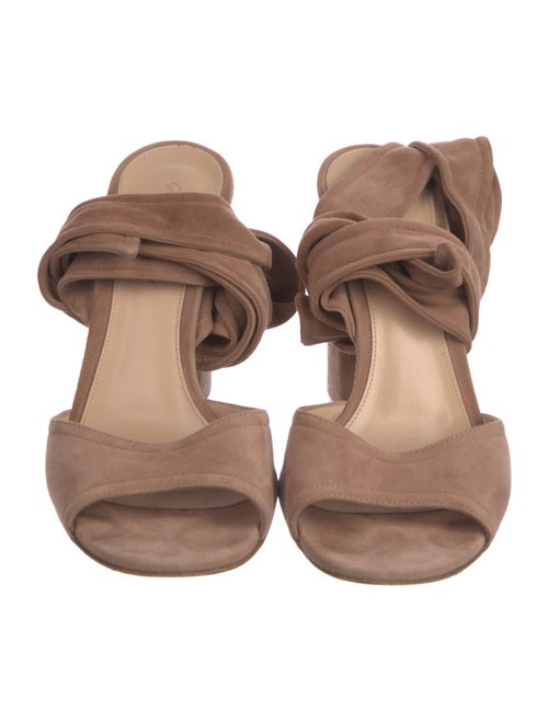 Gianvito Rossi Suede Sandals