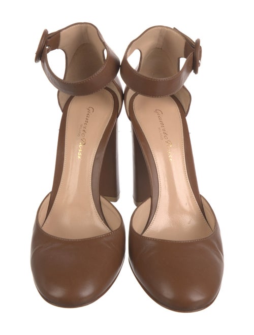Gianvito Rossi Leather D'Orsay Pumps