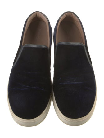 Gianvito Rossi Velvet Flats