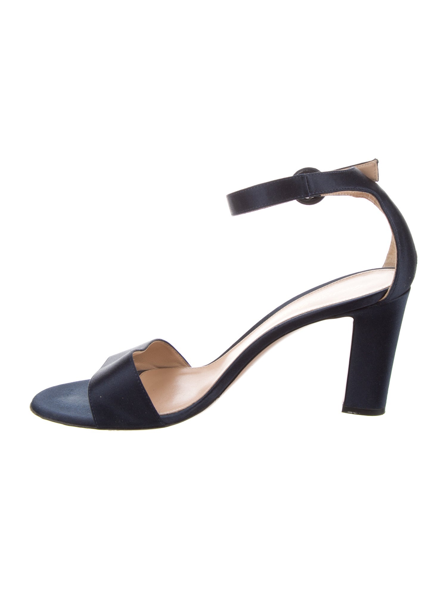 Gianvito Rossi Satin Sandals