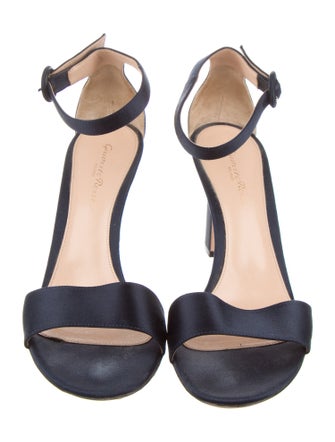 Gianvito Rossi Satin Sandals