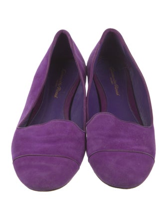 Gianvito Rossi Suede Loafers