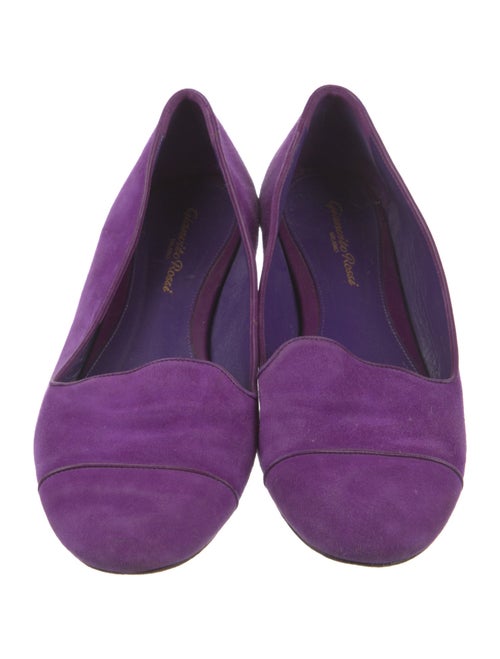 Gianvito Rossi Suede Loafers