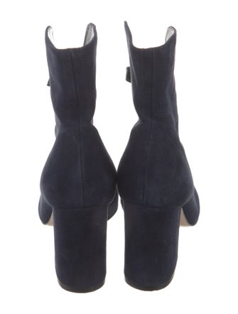 Gianvito Rossi Suede Lace-Up Boots