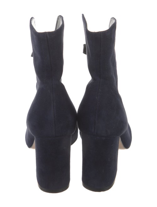 Gianvito Rossi Suede Lace-Up Boots