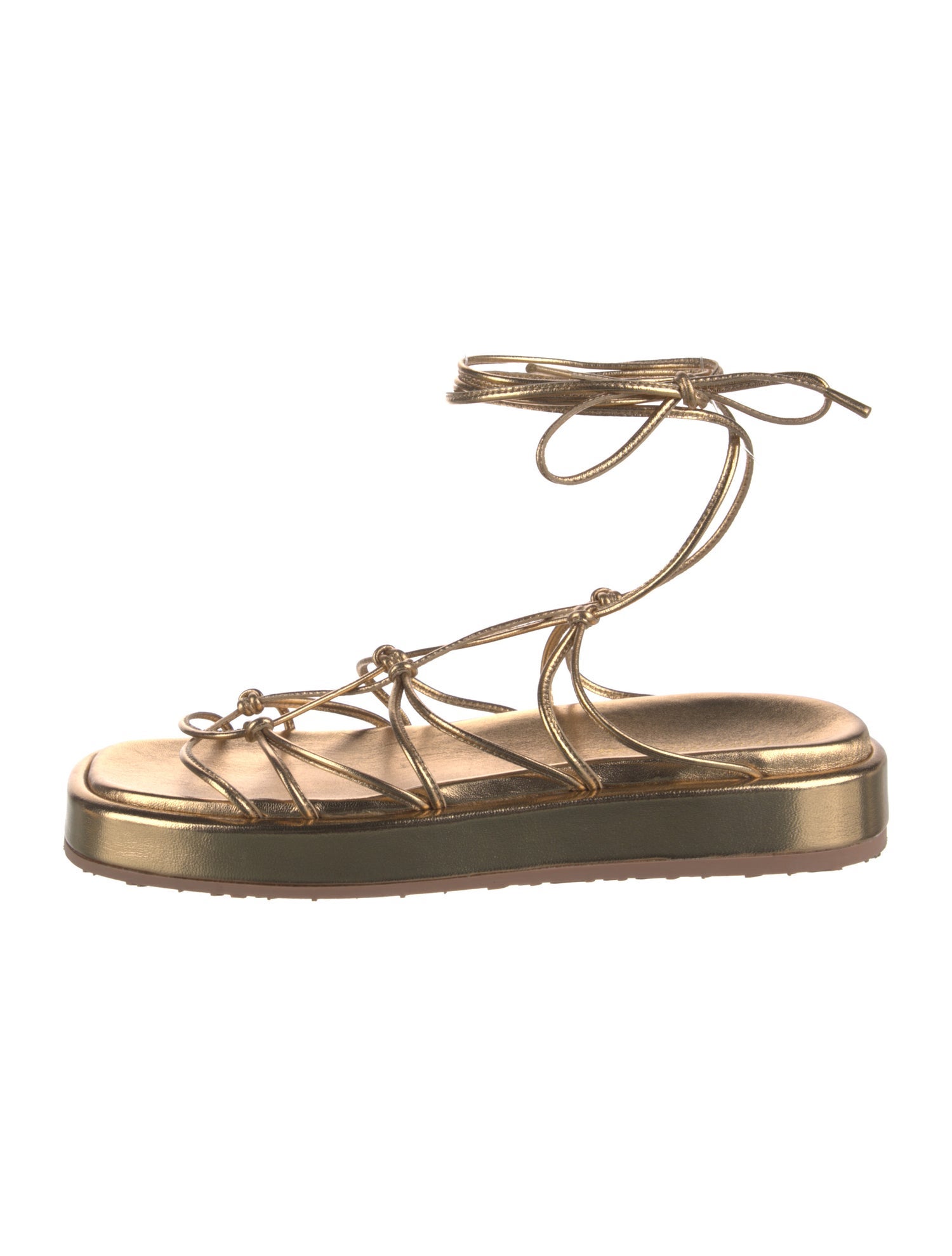 Gianvito Rossi Leather Gladiator Sandals