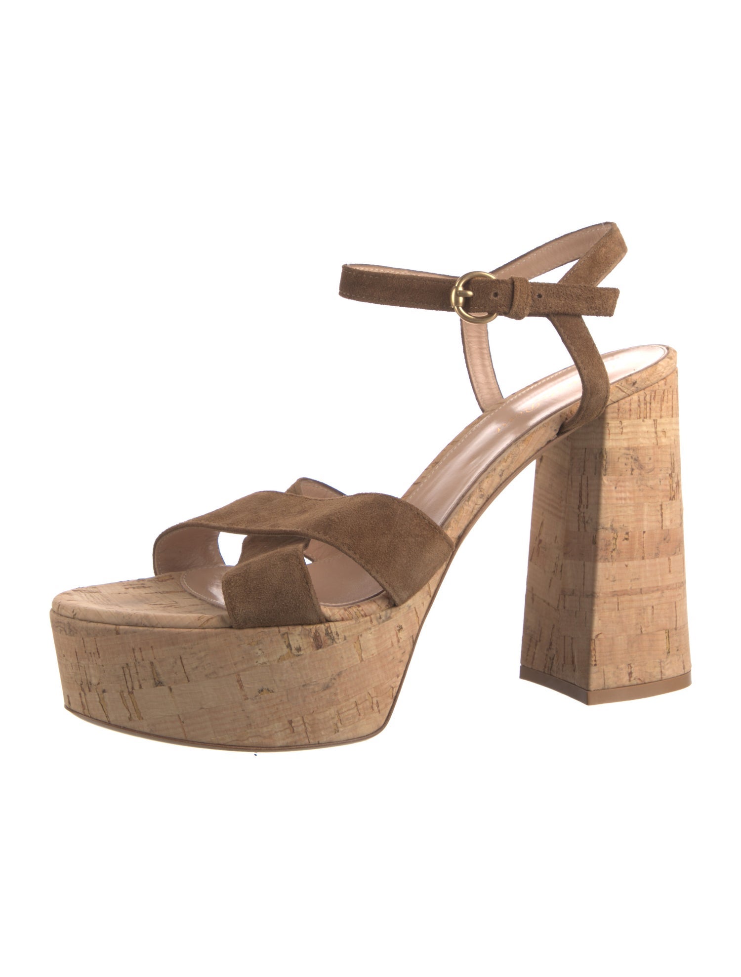 Gianvito Rossi Suede Sandals