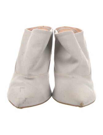 Gianvito Rossi Canvas Mules