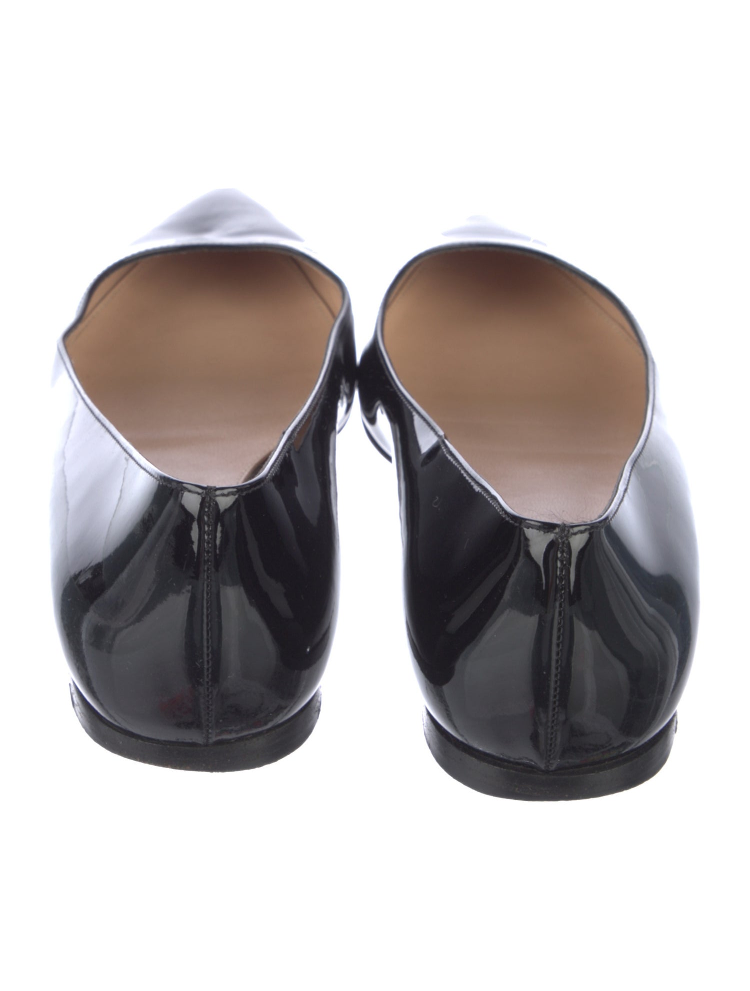 Gianvito Rossi Patent Leather Ballet Flats