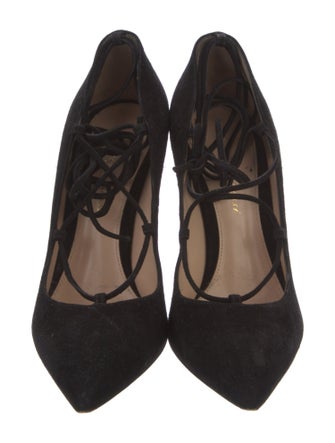 Gianvito Rossi Suede Pumps