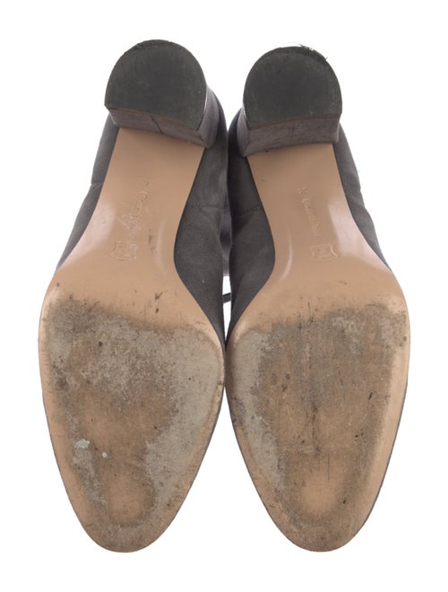 Gianvito Rossi Suede Lace-Up Boots