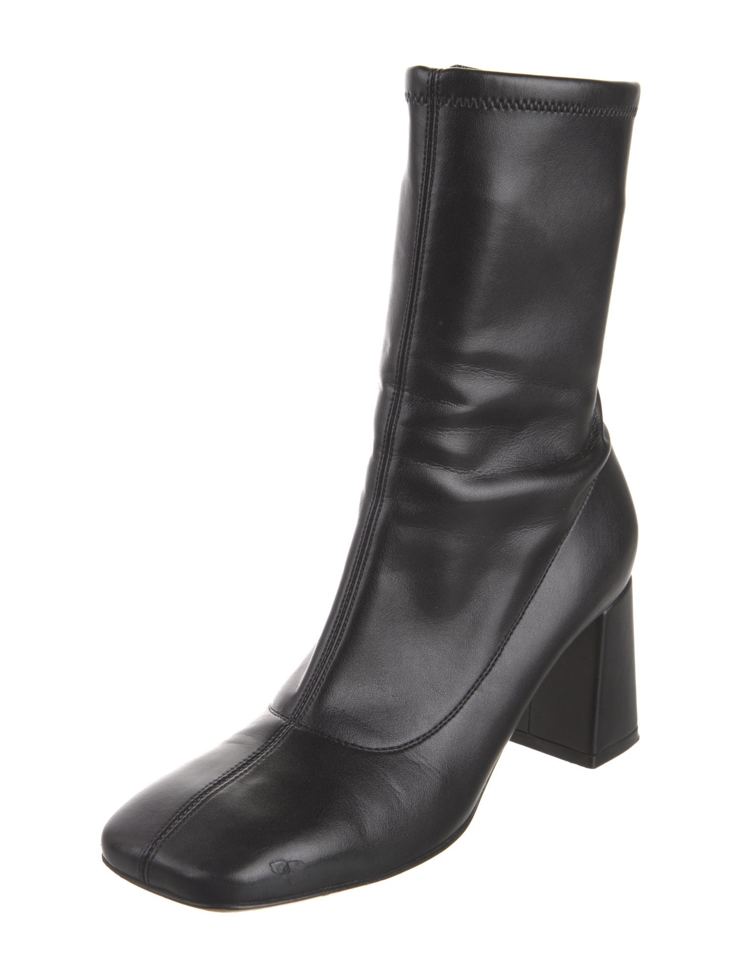 Gianvito Rossi Leather Sock Boots