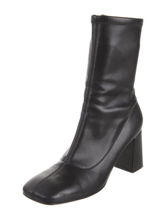Gianvito Rossi Leather Sock Boots