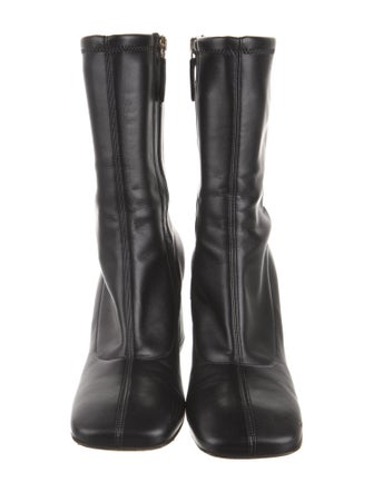 Gianvito Rossi Leather Sock Boots