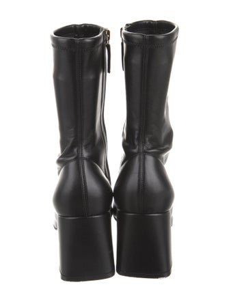 Gianvito Rossi Leather Sock Boots