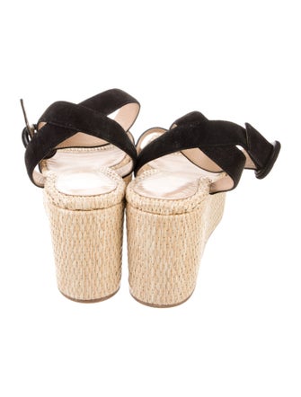 Gianvito Rossi Suede Espadrilles